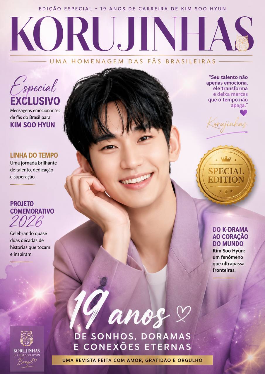 19 anos de carreira de Kim Soo Hyun celebrada mundialmente por fãs